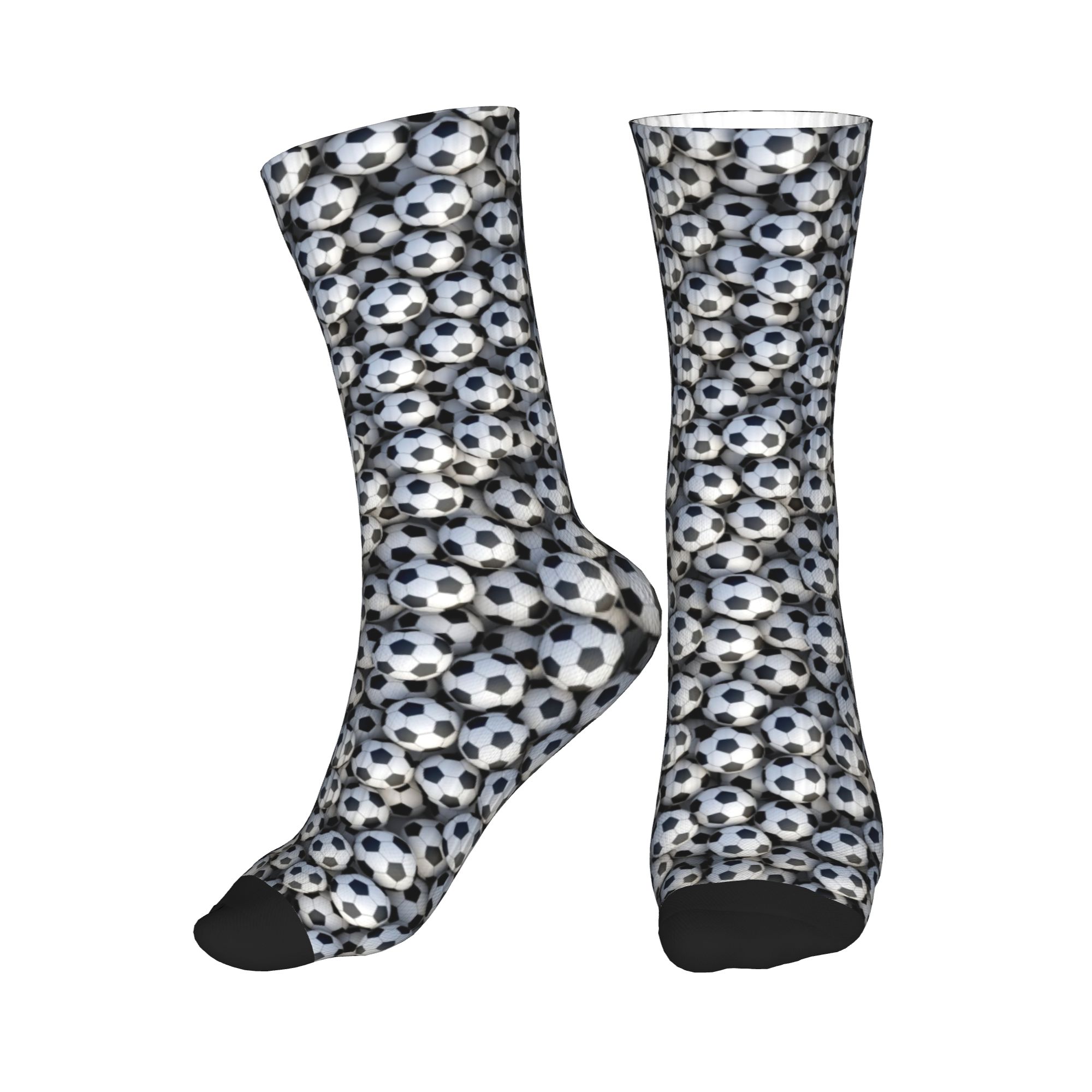 Dress Sock Men - Fashion Men's soccer Balls Football Pattern
