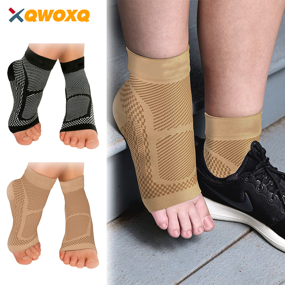 Ankle Brace Sock - 2PCS Sport Ankle Brace Compression Foot
