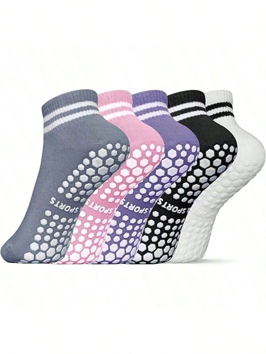 Grip Sock Yoga - 1 Pairs Women's Grip Socks, Non-Slip