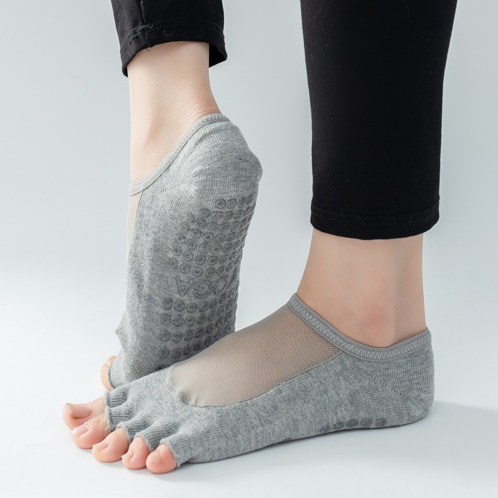 Toe Sock Split - Mesh Split Toe Half Finger Yoga