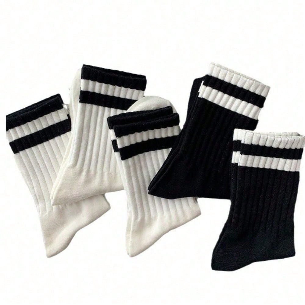 5-Pack Men's Striped Crew Sock - Cotton Crew Sock Pack 리뷰 및 가격