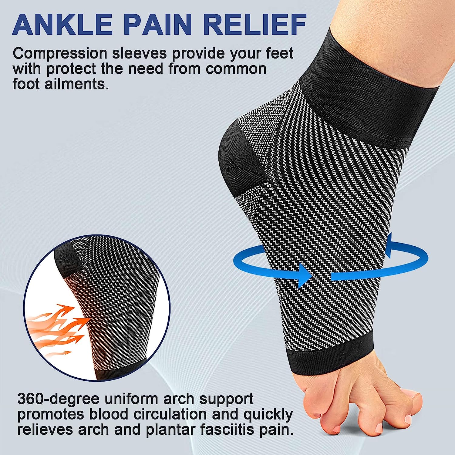 1pair Plantar Fasciitis Compre - Ankle Brace Sock 리뷰 및 가격