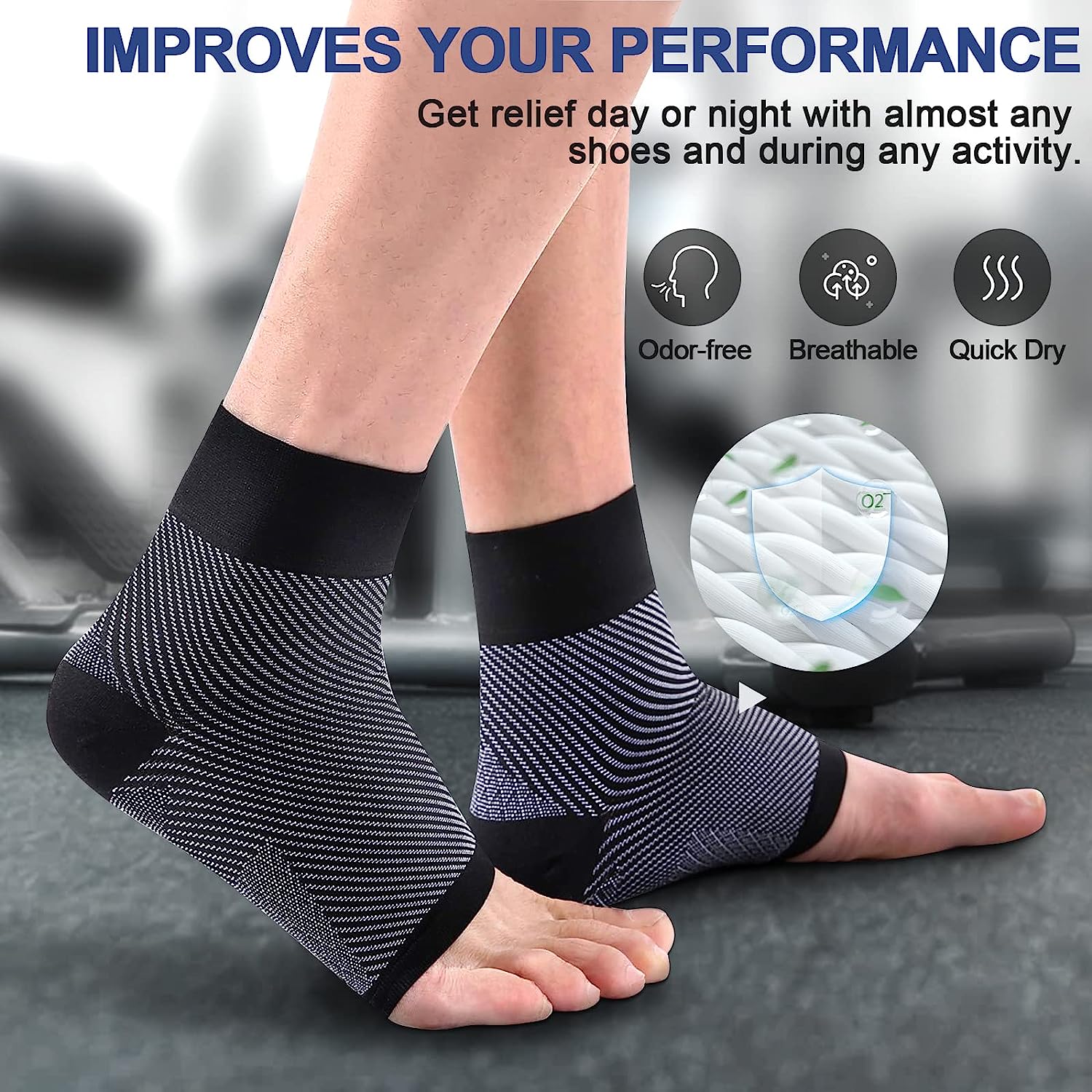1pair Plantar Fasciitis Compre - Ankle Brace Sock 리뷰 및 가격