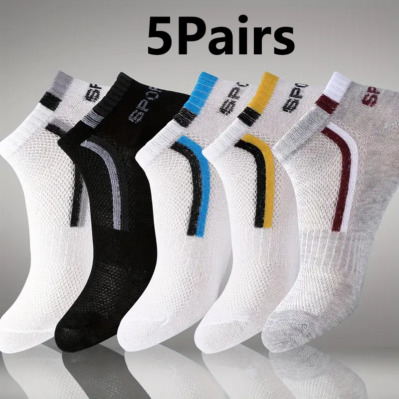 5Pair Men's Anti-Slip Ankle Bo - Ankle Sock Low Cut 리뷰 및 가격