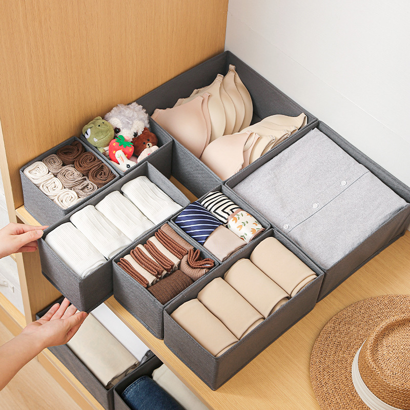 Drawer Organizer Non-woven Fab - Sock Organizer Tray 리뷰 및 가격