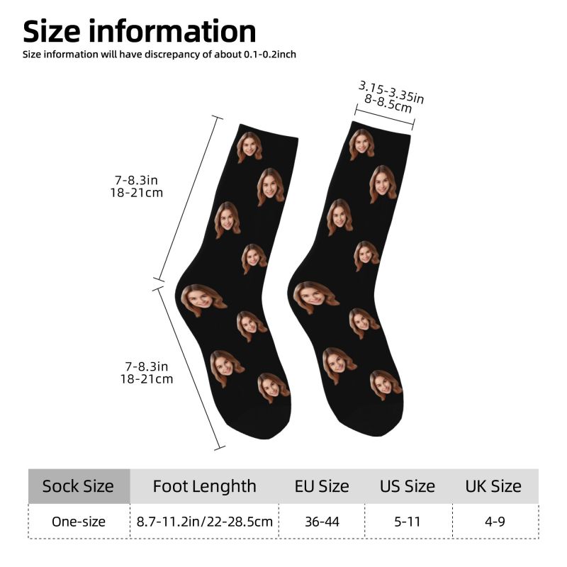 Personalized Custom Face Photo - Dress Sock Men 리뷰 및 가격