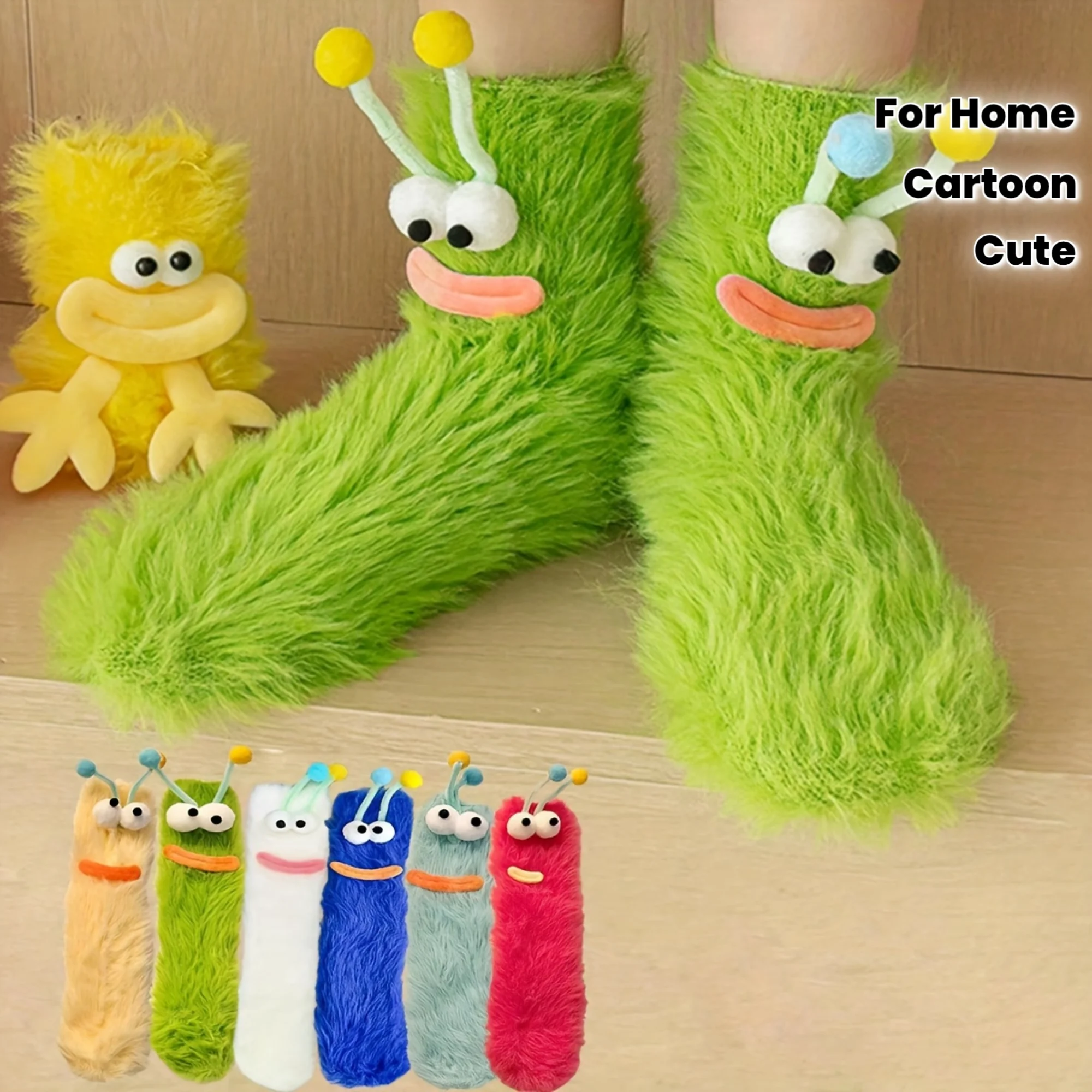 1 Pair Funny Ugly Cute Plush S - Thermal Sock Winter 리뷰 및 가격