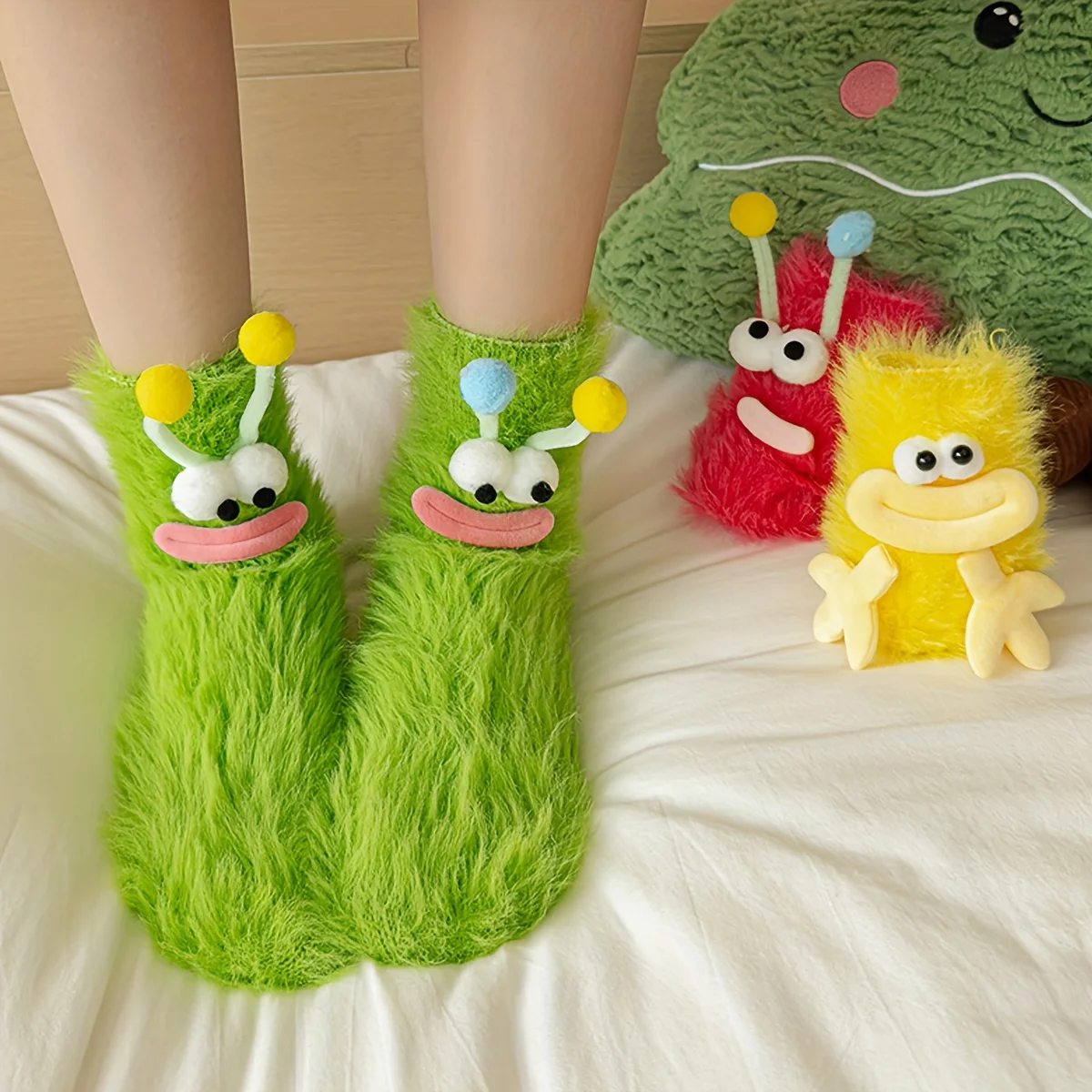 1 Pair Funny Ugly Cute Plush S - Thermal Sock Winter 리뷰 및 가격