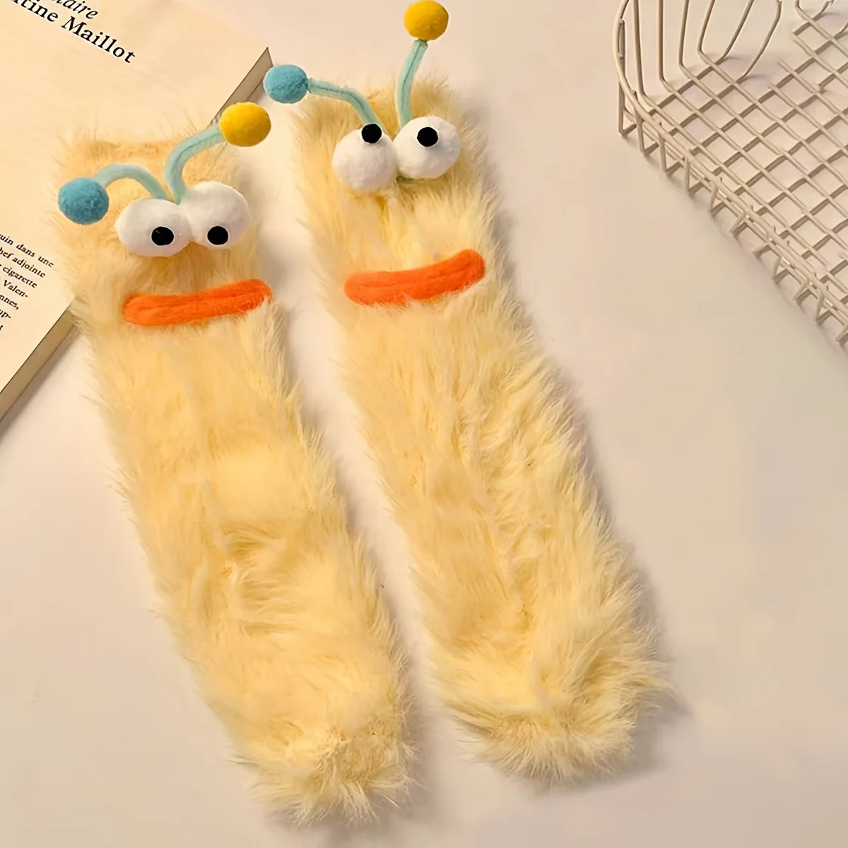 1 Pair Funny Ugly Cute Plush S - Thermal Sock Winter 리뷰 및 가격
