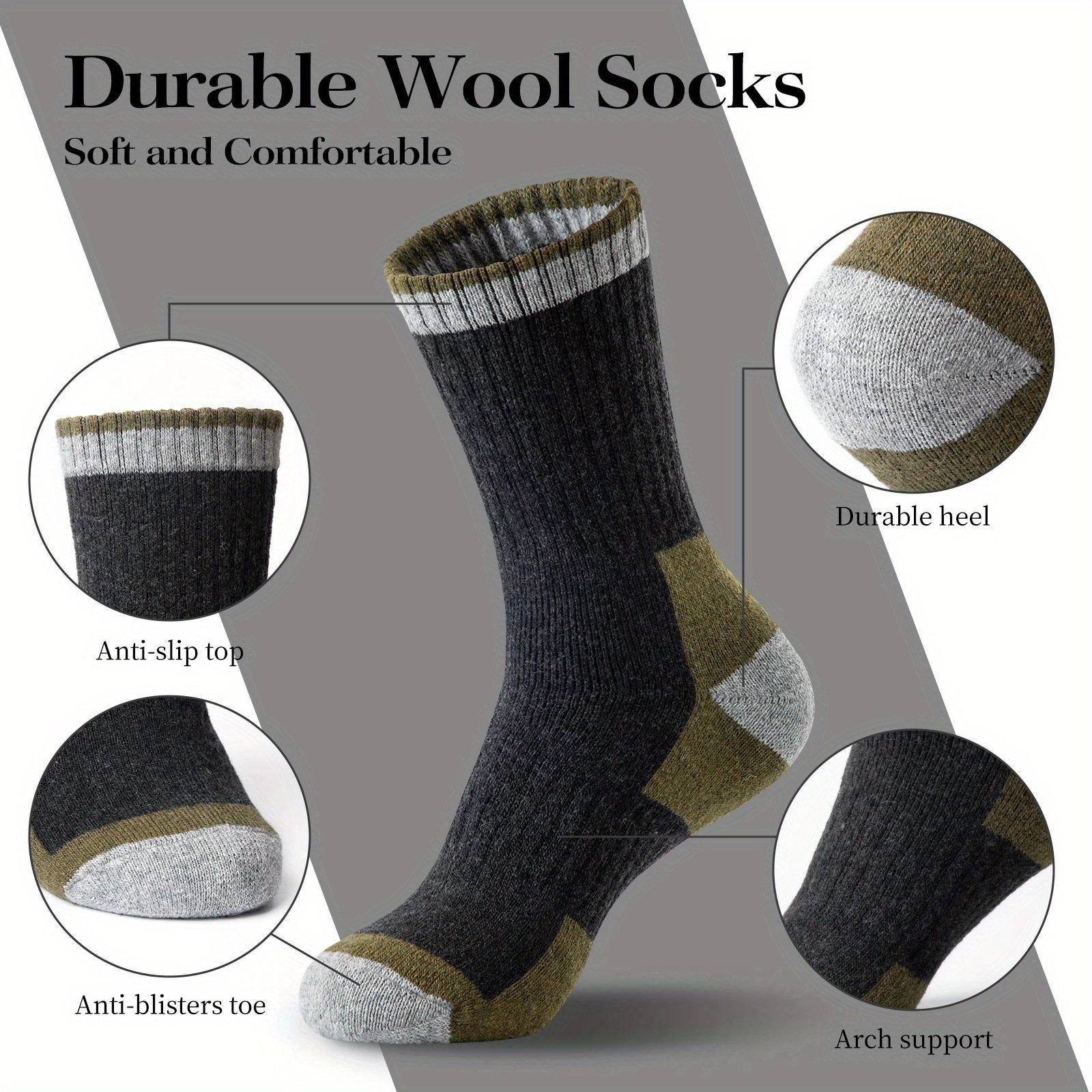 Winter Merino Wool Socks Thick - Wool Hiking Sock 리뷰 및 가격