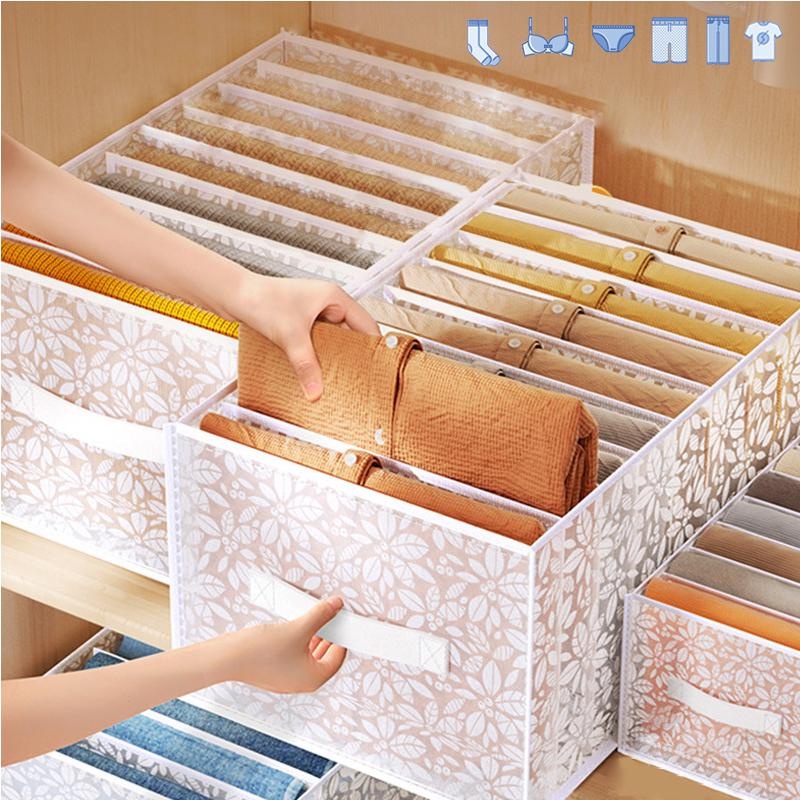 Jeans Compartment Storage Box  - Sock Organizer Tray 리뷰 및 가격