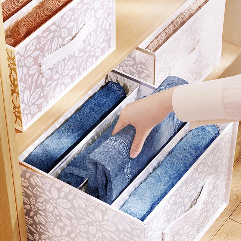 Jeans Compartment Storage Box  - Sock Organizer Tray 리뷰 및 가격