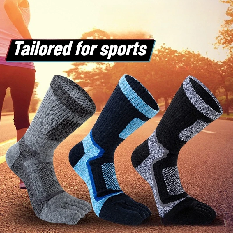 3 Pairs Men Sports Five Finger - Toe Sock Split 리뷰 및 가격