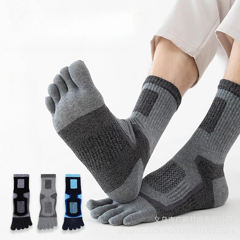 3 Pairs Men Sports Five Finger - Toe Sock Split 리뷰 및 가격