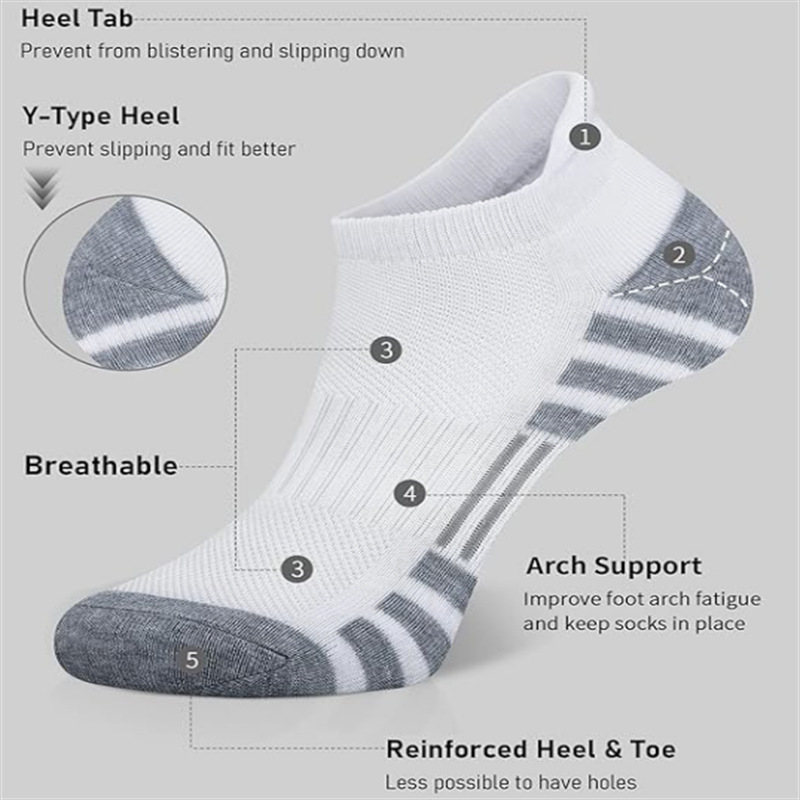 6/24 Pairs Cushioned Breathabl - Ankle Sock Low Cut 리뷰 및 가격