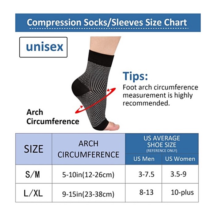 1pair Neuropathy socks,Ankle b - Ankle Brace Sock 리뷰 및 가격
