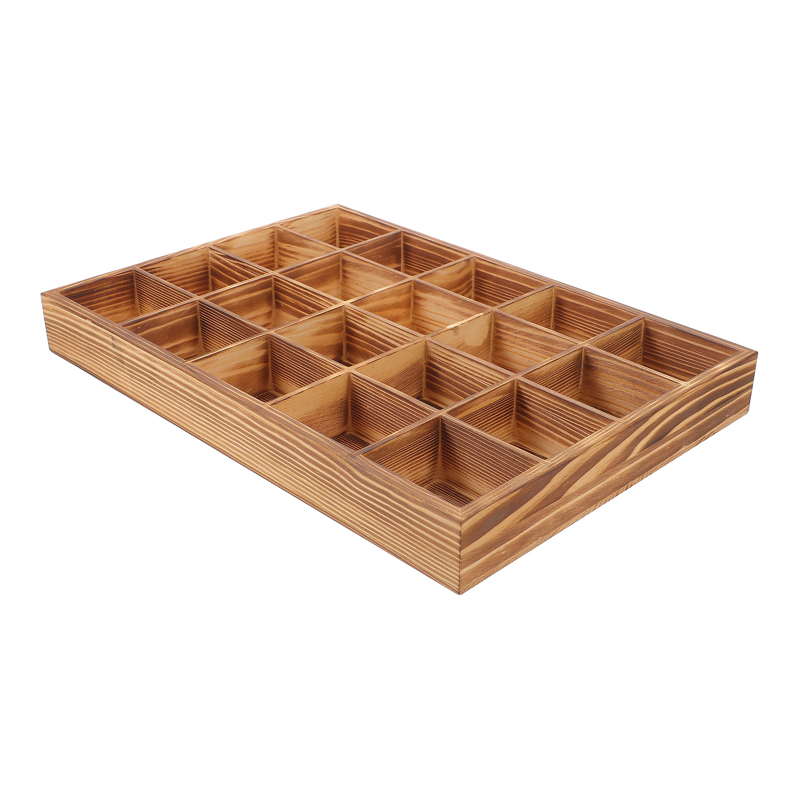 1pc 20-Compartment Wooden Unde - Sock Organizer Tray 리뷰 및 가격