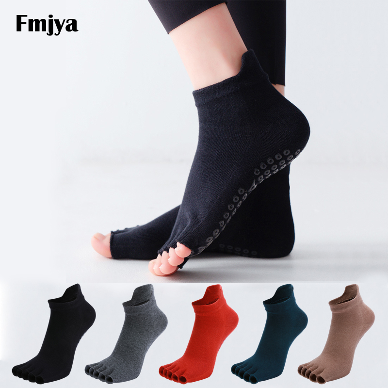 Yoga Socks Half Toe Anti-Slip  - Grip Sock Yoga 리뷰 및 가격