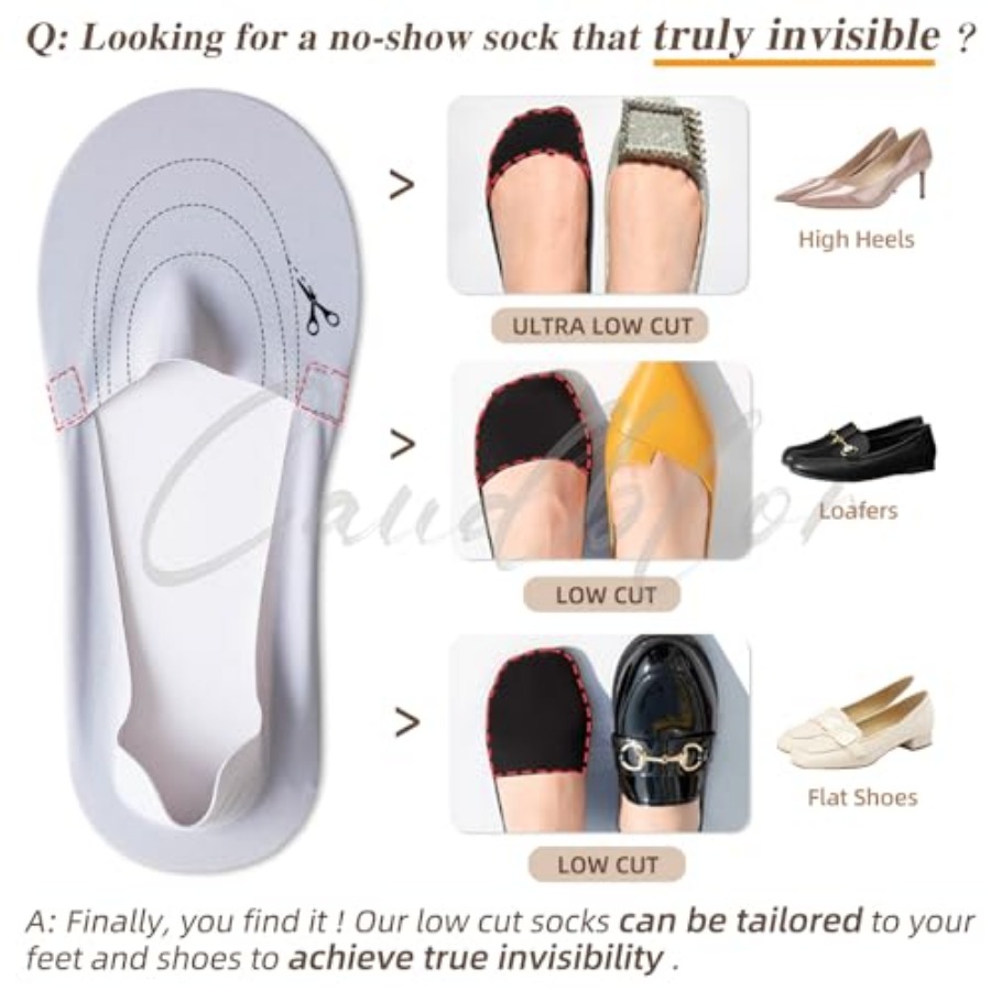 Caudblor Thin No Show Socks Wo - Invisibility Sock Loafer 리뷰 및 가격