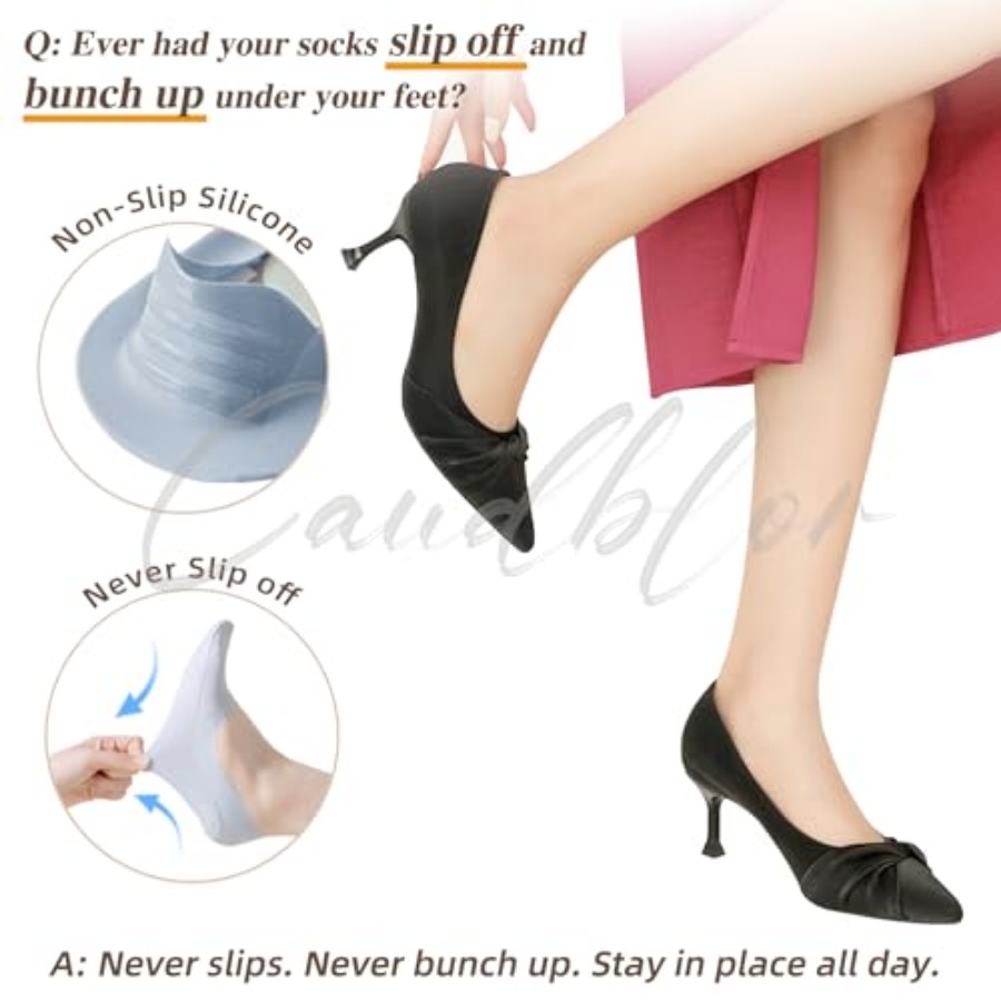 Caudblor Thin No Show Socks Wo - Invisibility Sock Loafer 리뷰 및 가격