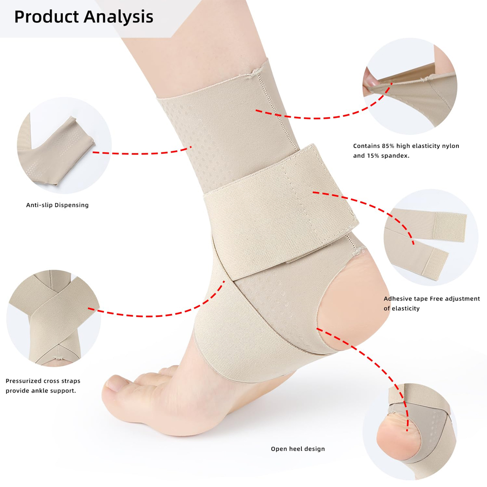 1Pcs Adjustable Compression An - Ankle Brace Sock 리뷰 및 가격