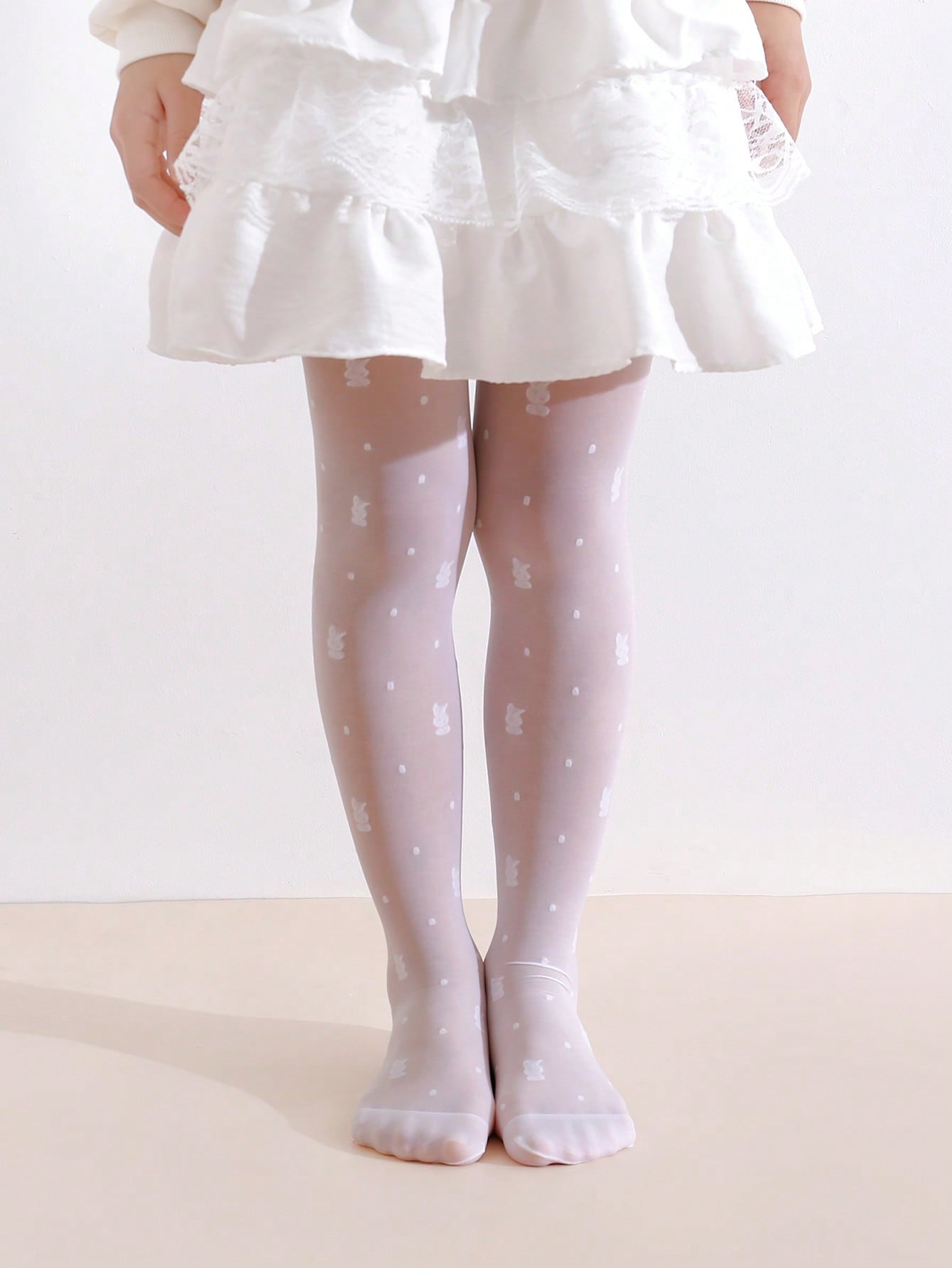 3Pack Girls Rabbit Print Tight - Tights Pantyhose Sheer 리뷰 및 가격