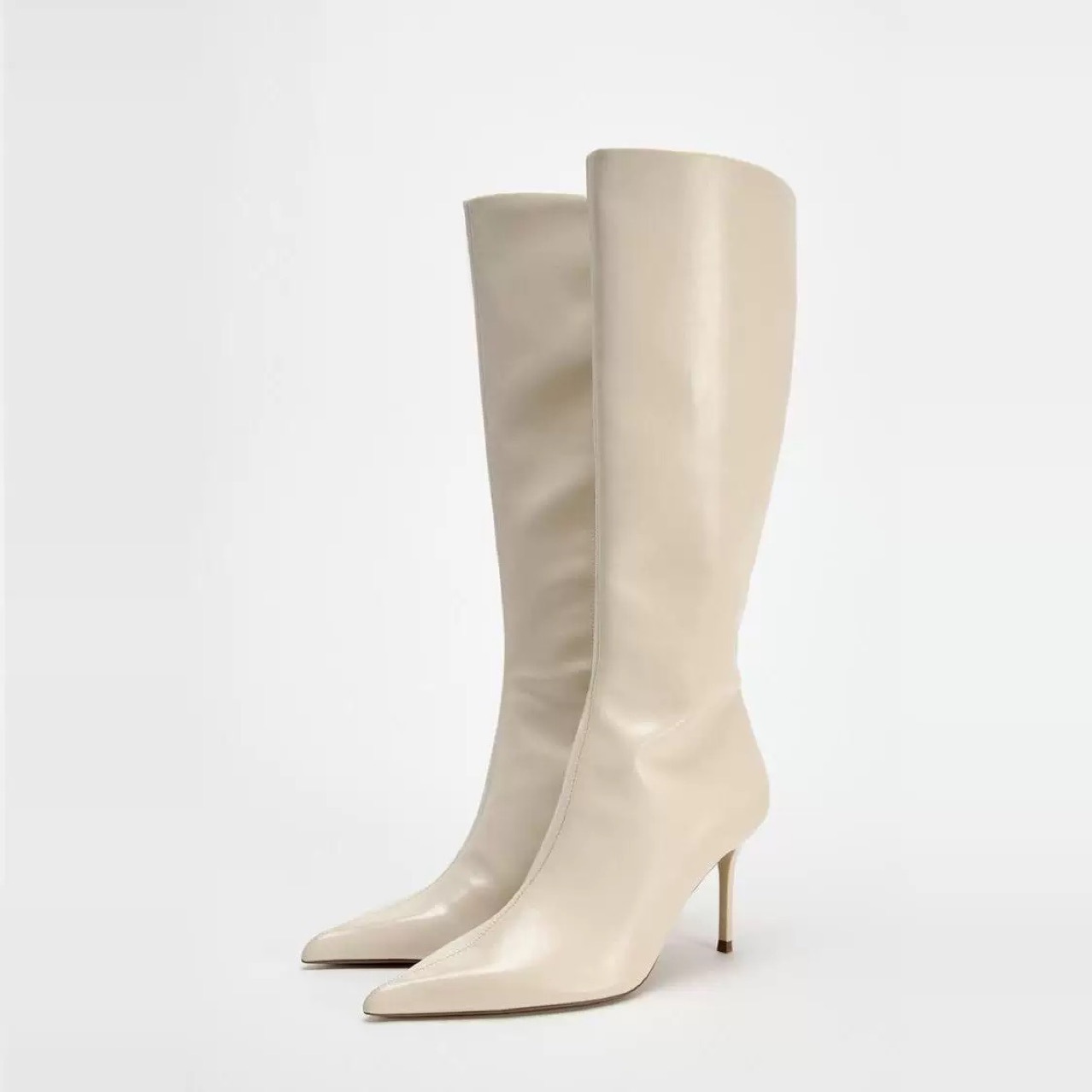 High heeled boots 2025 new sty - Knee High Sock Women 리뷰 및 가격