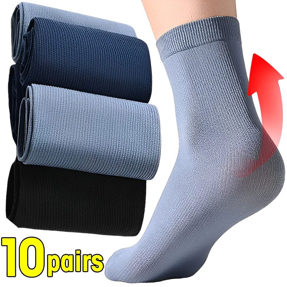 10pairs Casual Breathable Men  - Silk Sock Bamboo 리뷰 및 가격