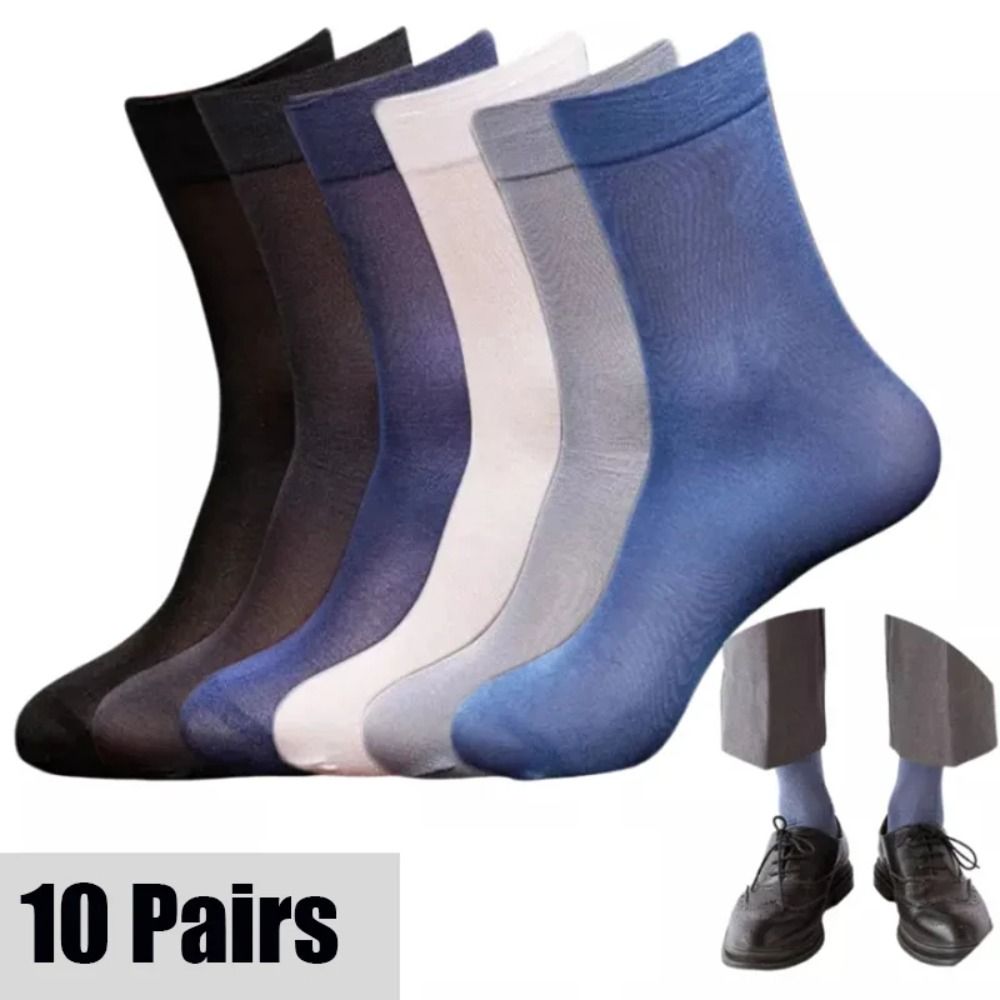10pairs Casual Breathable Men  - Silk Sock Bamboo 리뷰 및 가격