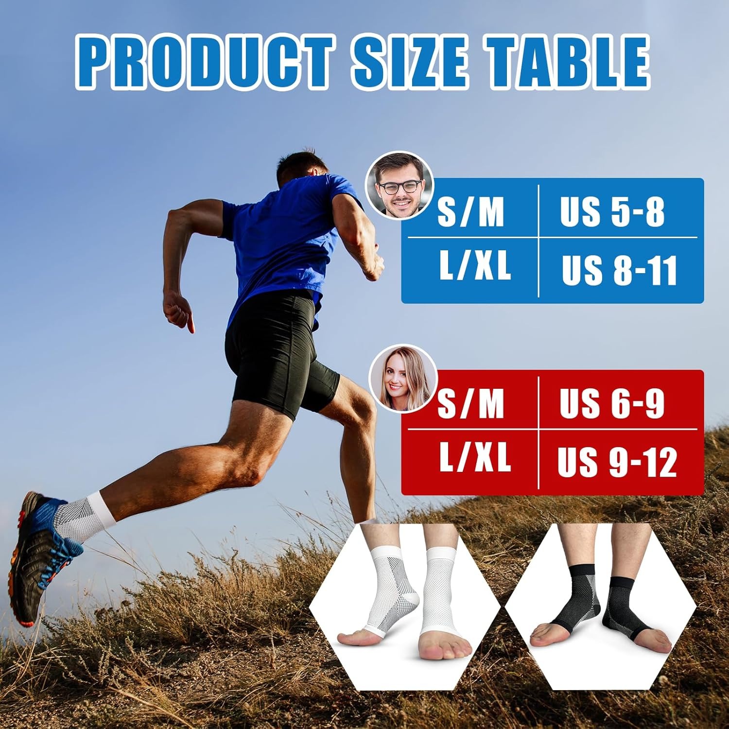 1pair Neuropathy Socks, Ankle  - Ankle Brace Sock 리뷰 및 가격