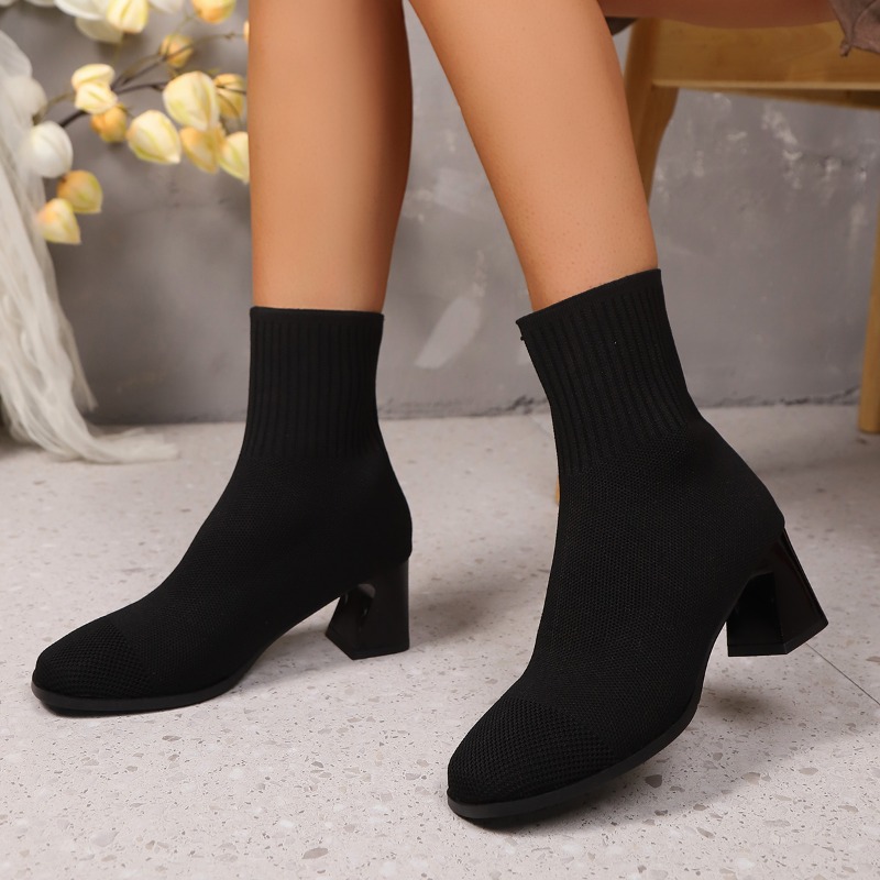 Women's Ankle Boots Knitted He - No Show Sock Women 리뷰 및 가격
