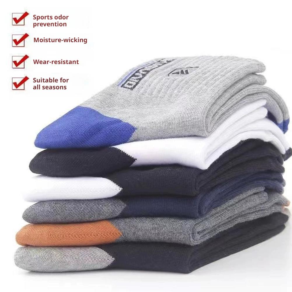 5 Pairs Men's Anti Odor & Anti - Cotton Crew Sock Pack 리뷰 및 가격