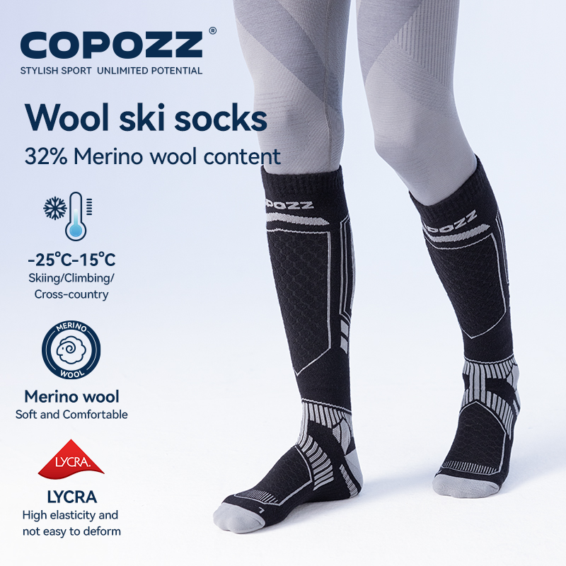 COPOZZ Merino Wool Winter Ski  - Thermal Sock Winter 리뷰 및 가격