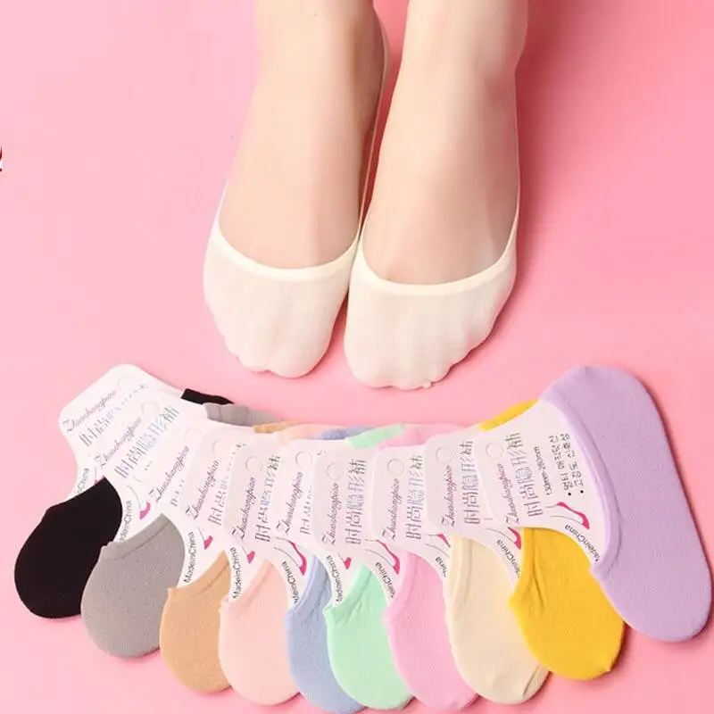 Summer Thin Colorful Girl Invi - Invisibility Sock Loafer 리뷰 및 가격
