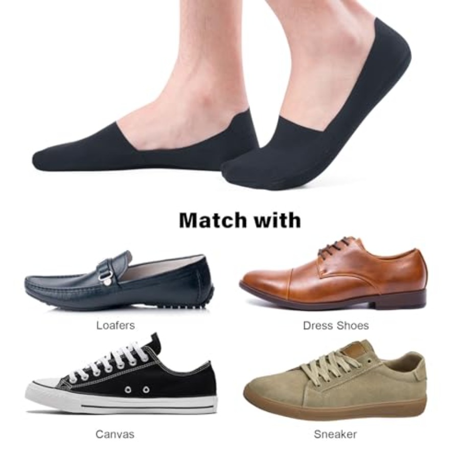 No Show Socks Men Nylon Non Sl - Invisibility Sock Loafer 리뷰 및 가격