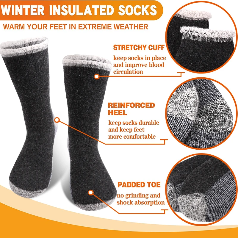 3Pairs High-Quality Thicken Wi - Thermal Sock Winter 리뷰 및 가격