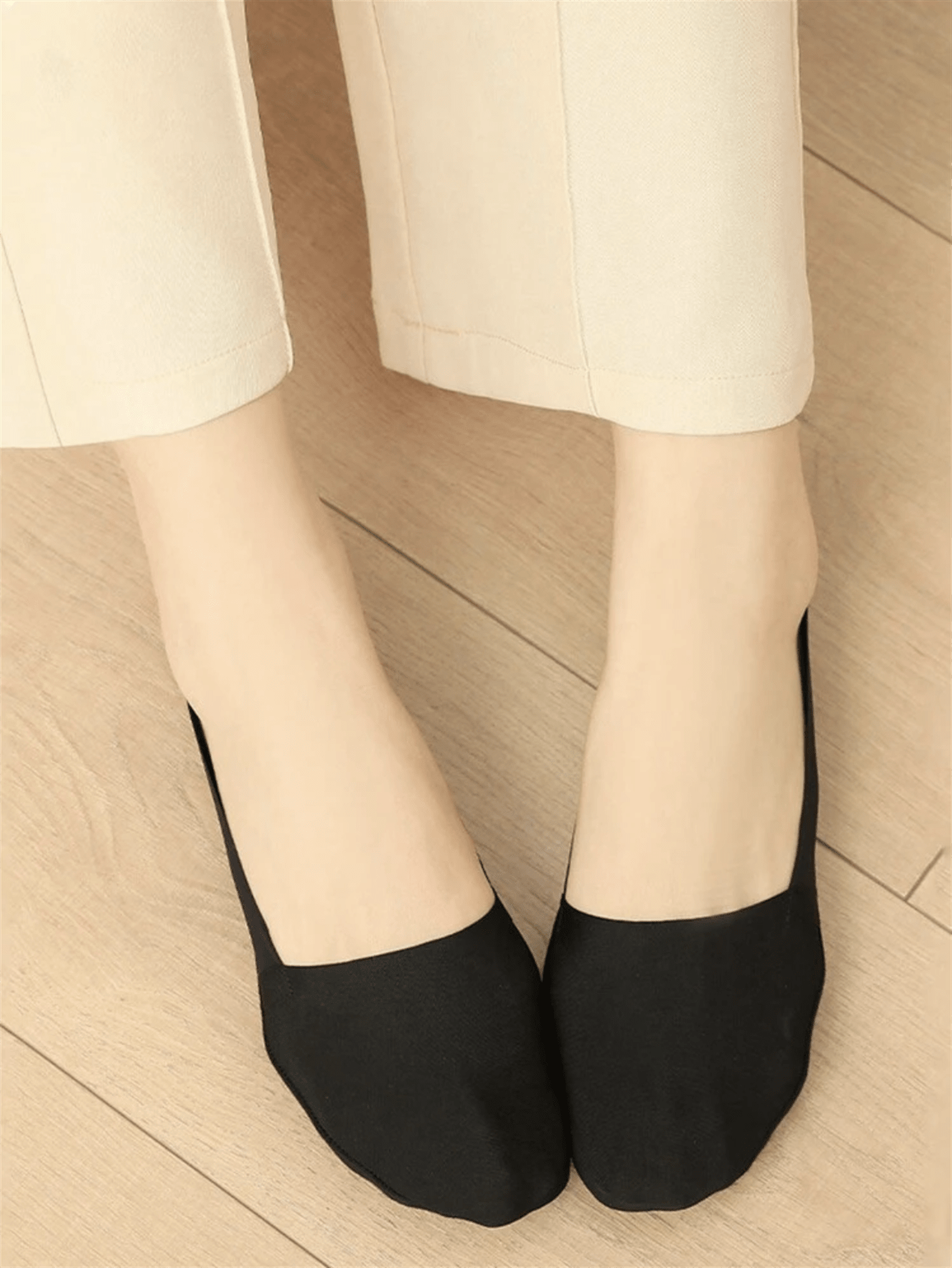 5 Pairs Women Thin Silky Invis - No Show Sock Women 리뷰 및 가격