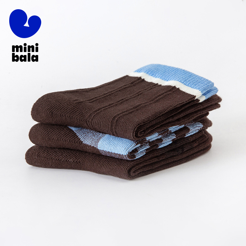Mini Balabala Kids 3-Pack Sock - Cotton Crew Sock Pack 리뷰 및 가격