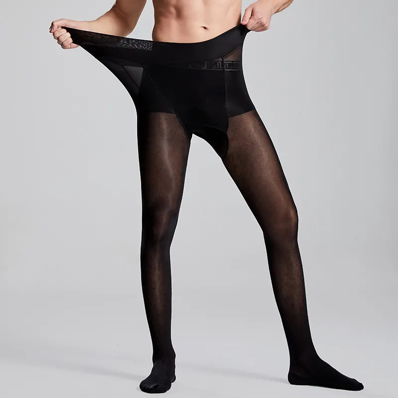 Plus Size Men Sexy Sheer Black - Tights Pantyhose Sheer 리뷰 및 가격