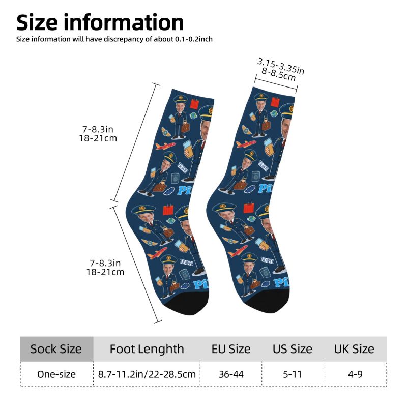 Novelty Men's Funny Pilot Cust - Dress Sock Men 리뷰 및 가격