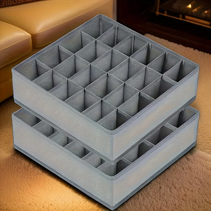 24-Compartment Fabric Drawer O - Sock Organizer Tray 리뷰 및 가격