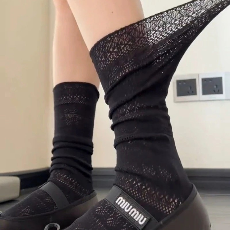 1/4 Pairs Women Lace Trimmed K - Knee High Sock Women 리뷰 및 가격