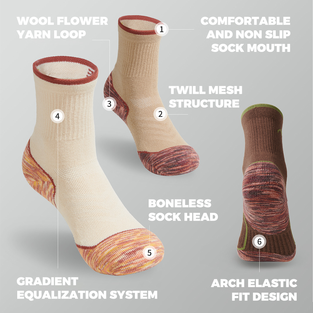 Naturehike Socks Sports Hygros - Wool Hiking Sock 리뷰 및 가격