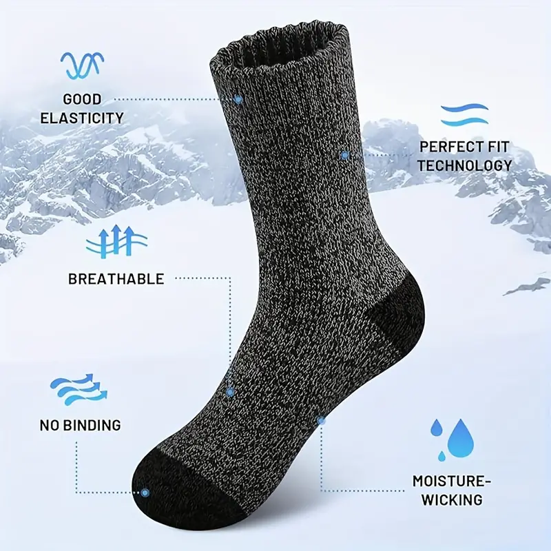 5 Pairs Merino Wool Socks For  - Wool Hiking Sock 리뷰 및 가격