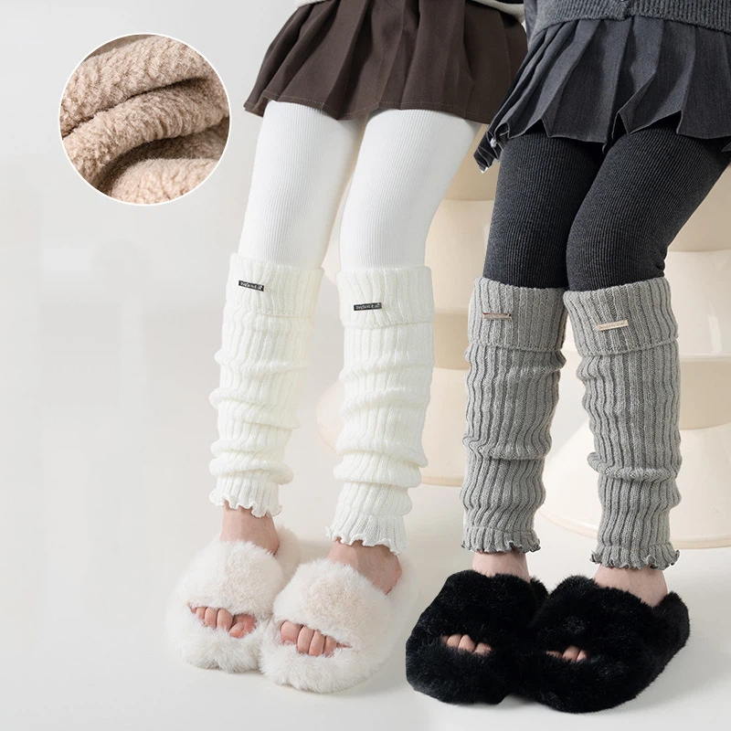 Kids Thermal Thickened Legging - Boot Sock Slouchy 리뷰 및 가격
