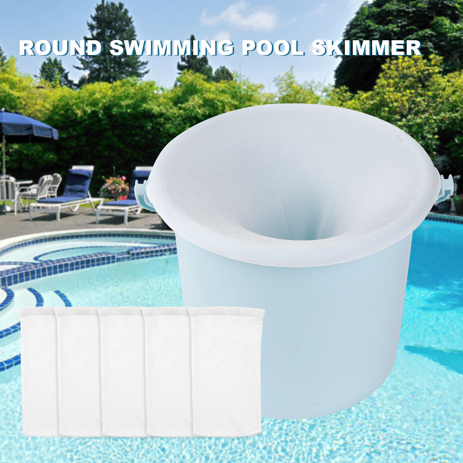 100-5PCS Pool Skimmer Socks El - Sock Organizer Tray 리뷰 및 가격