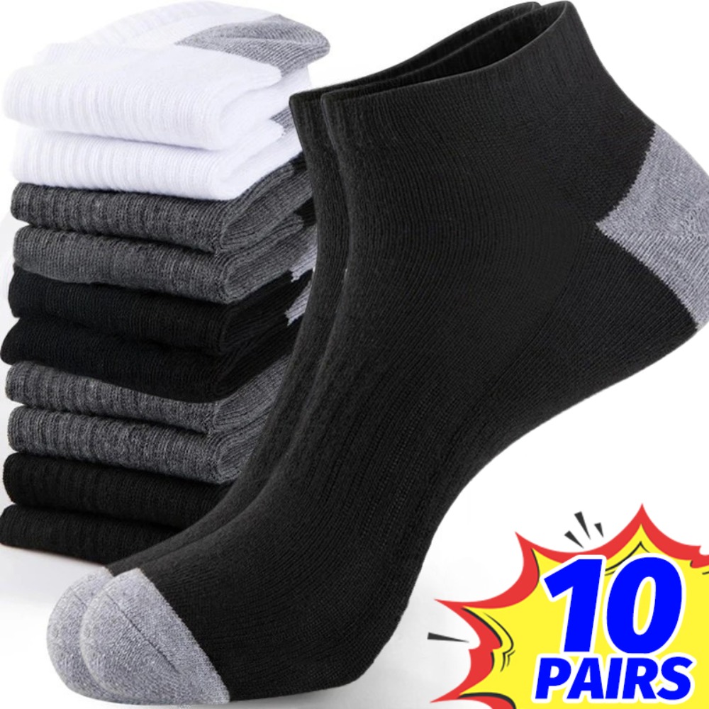1-10Pairs Breathable Mens Summ - Ankle Sock Low Cut 리뷰 및 가격