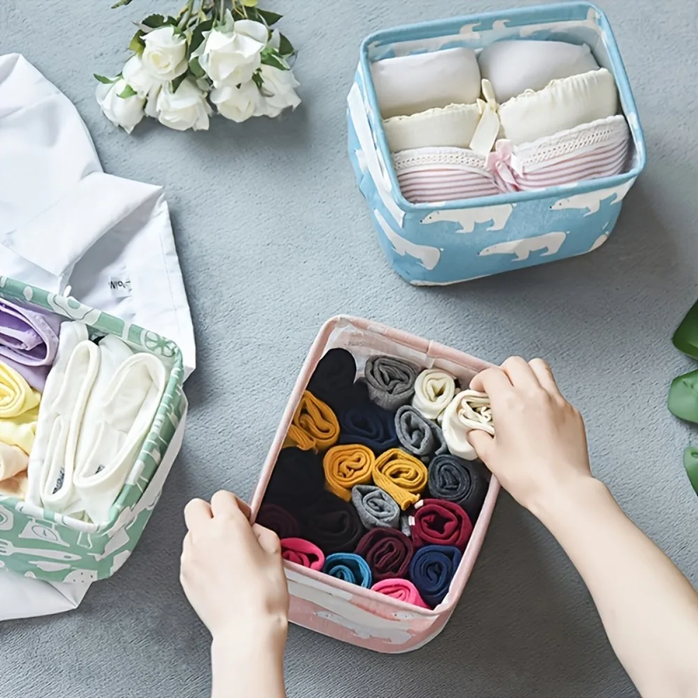 1pc Cotton Linen Fabric Waterp - Sock Organizer Tray 리뷰 및 가격