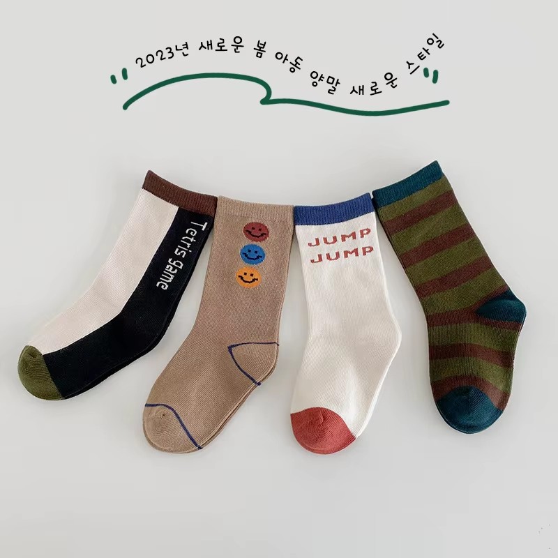3-12T  Boys Socks Spring Fashi - Cotton Crew Sock Pack 리뷰 및 가격