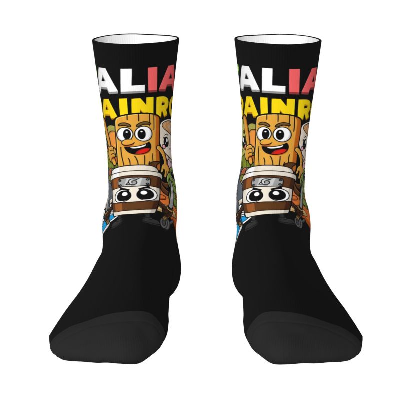 Custom Italian Brainrot Dress  - Dress Sock Men 리뷰 및 가격